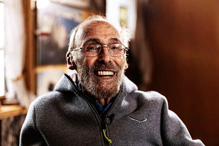 Bergwelten stellt 5 Fragen an die bayerische Bergsteigerlegende Hermann Huber 